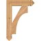 Ekena Millwork Westlake Arts & Crafts Smooth Bracket, Western Red Cedar, 3 1/2"W x 18"D x 26"H BKT04X18X26WTL03SWR - alternate 4